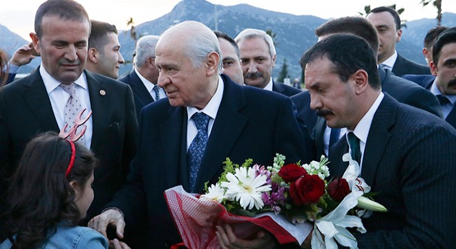 MHP lideri Bahçeli Antalya'da