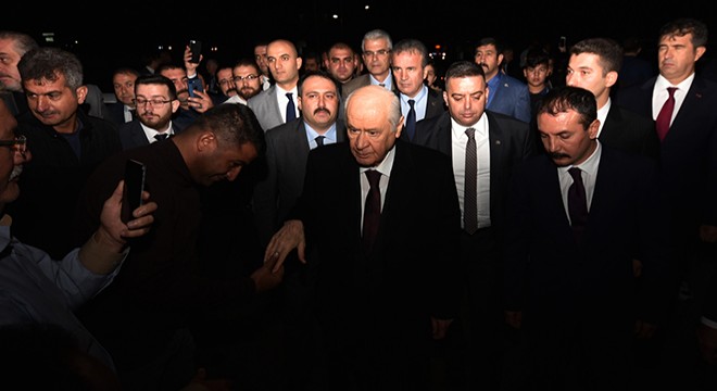 MHP lideri Bahçeli Antalya da