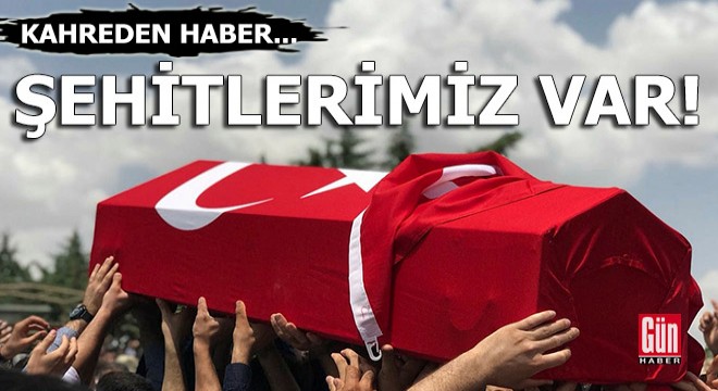 MSB: 2 asker şehit oldu, 1 asker yaralı