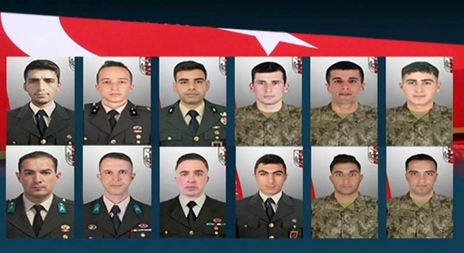 12 askerin şehit olduğu metan gazı olayıyla ilgili açıklama