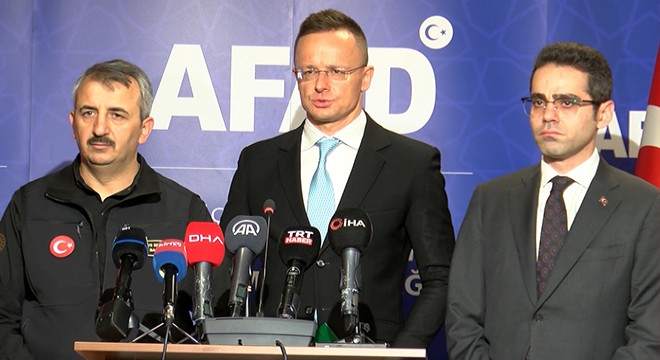 Macar Bakan Szijjarto'dan AFAD'a ziyaret