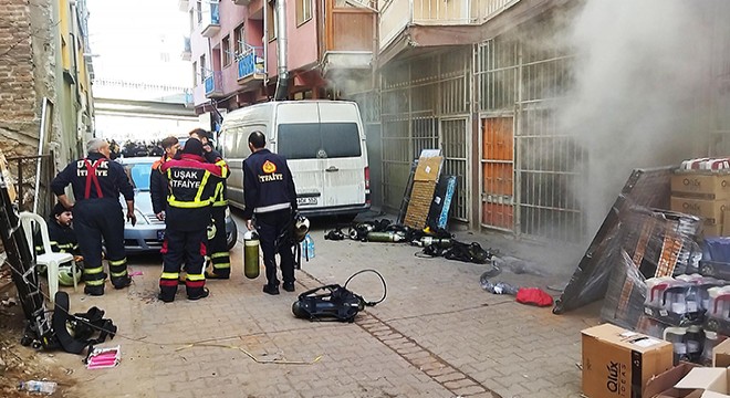 Mağaza yangınında iş yeri sahibi öldü