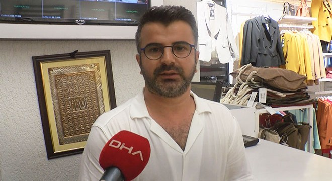 Mağazada alışveriş yapan turistin cüzdanını böyle çaldılar
