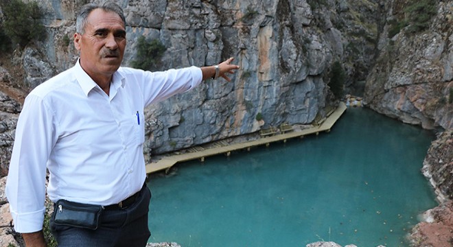 Mahalle halkının yaklaşamadığı kanyon turizme kazandırılıyor