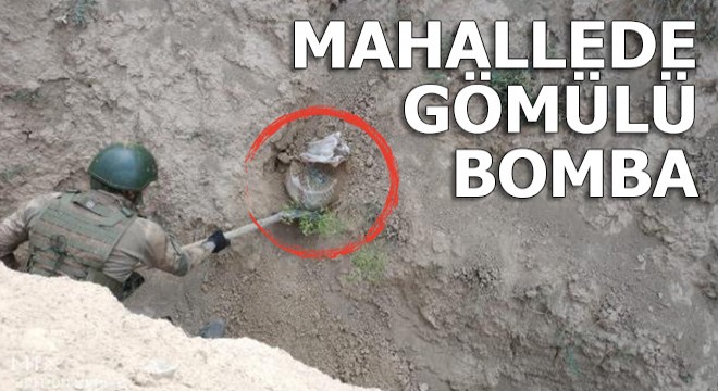 Mahallede el yapımı bomba