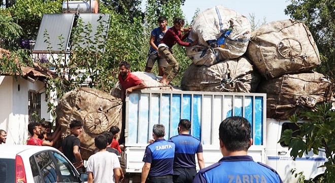 Mahalledeki koku şikayetinde gerginlik