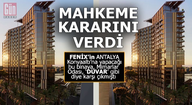 Mahkemenin FENİX İnşaat kararı belli oldu