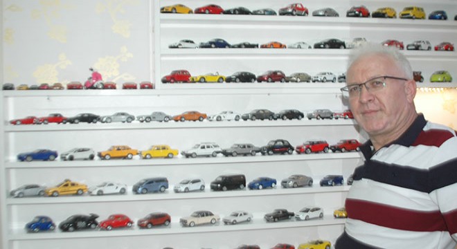 Maket araba koleksiyonuna 50 bin TL harcadı