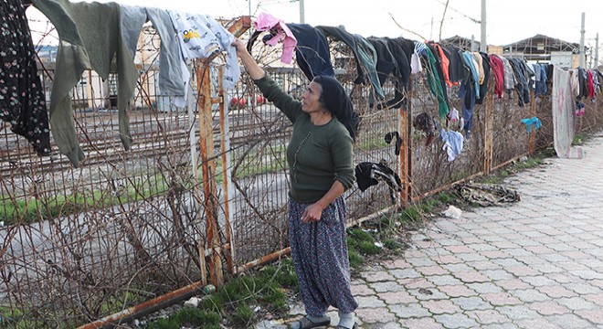 Malatya'da ağaçlar bile çamaşırla doldu