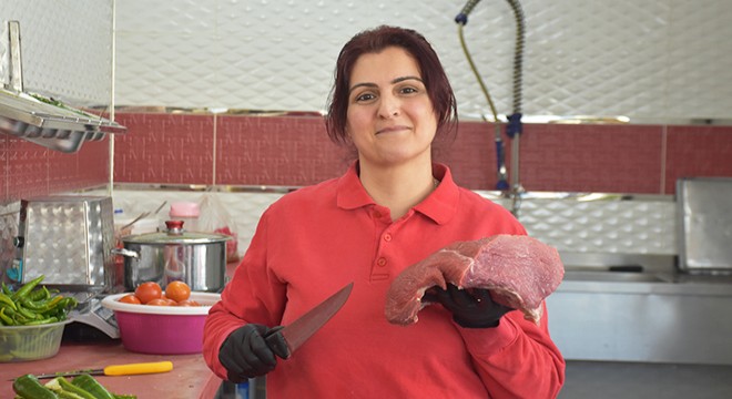 Malatya'nın tek kadın kasabı