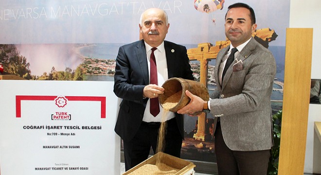 Manavgat 'Altın Susamı'na coğrafi işaret