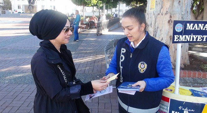 Manavgat Polisi'nden KADES tanıtımı