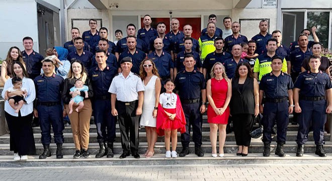 Manavgat jandarmada rütbe terfi heyecanı