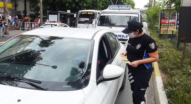 Manavgat'ta 'Önce Yaya' uygulaması