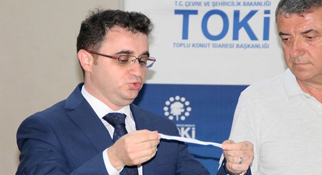 Manavgat'ta TOKİ kurası çekildi