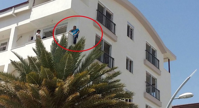 Manavgat'ta intihar girişimi