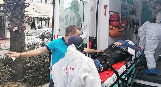 Manavgat'ta kaza: 1 yaralı