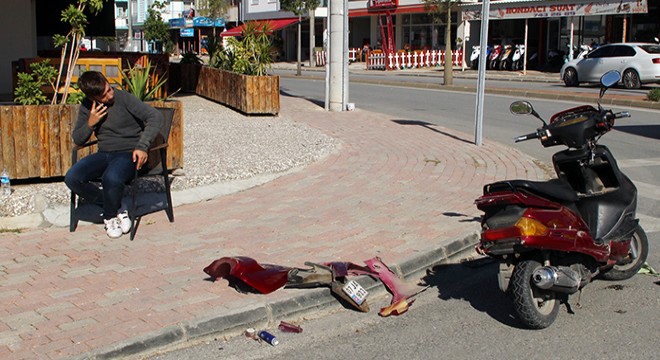 Manavgat'ta kaza: 1 yaralı