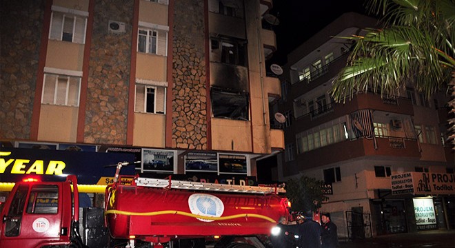 Manavgat'ta korkutan yangın
