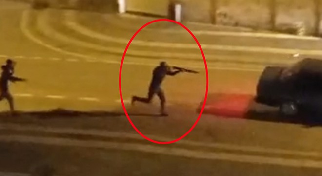 Manavgat'ta silahlı kavga kamerada