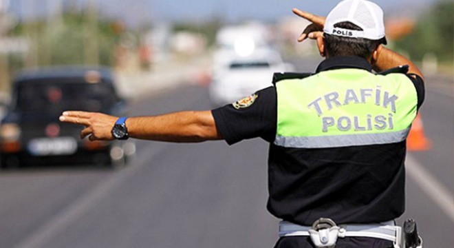 Manavgat'ta trafik denetimi