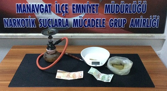 Manavgat'ta uyuşturucu operasyonu