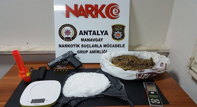 Manavgat'ta uyuşturucu operasyonu