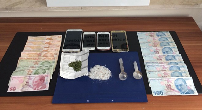 Manavgat'ta uyuşturucu operasyonu