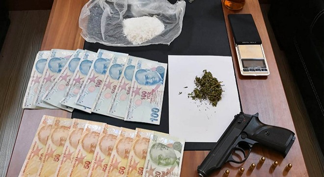 Manavgat'ta uyuşturucu operasyonu