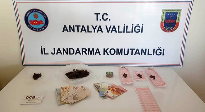 Manavgat'ta uyuşturucu operasyonu