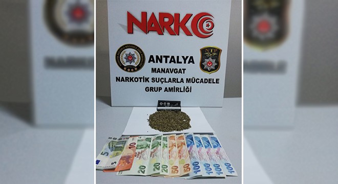 Manavgat'ta uyuşturucu operasyonu