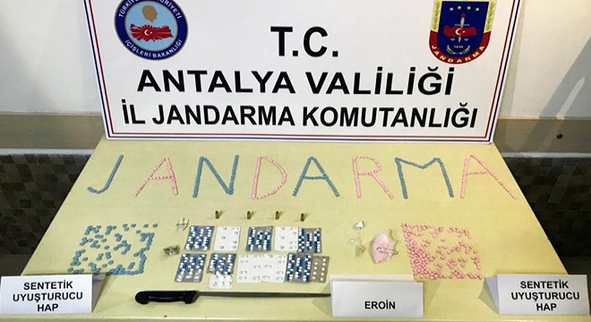 Manavgat'ta uyuşturucu operasyonu