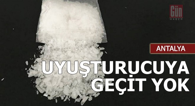 Manavgat'ta uyuşturucuya geçit yok