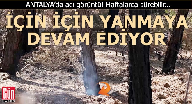 Manavgat için için yanmaya devam ediyor...