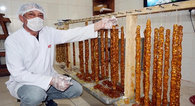 Manisa'ya has lezzet; 'ramazan sucuğu'