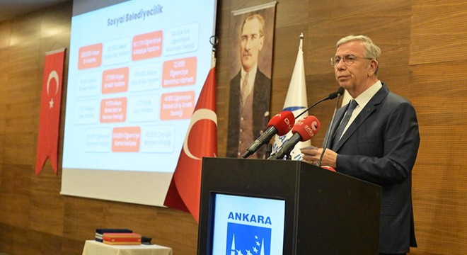 Mansur Yavaş: Eşit bir şekilde hizmet etmeye çalışıyoruz