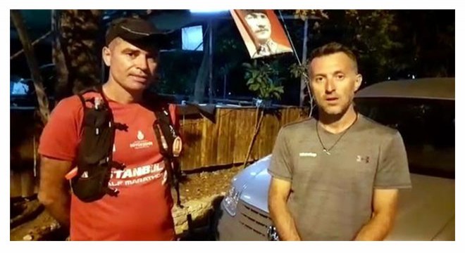 Maratonda kaybolan sporcu 2 saat sonra bulundu