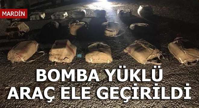 Mardin'de 3 terörist, 250 kilo patlayıcıyla yakalandı