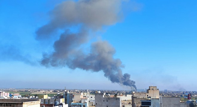 Mardin sınırındaki Kamışlı'da peş peşe patlama