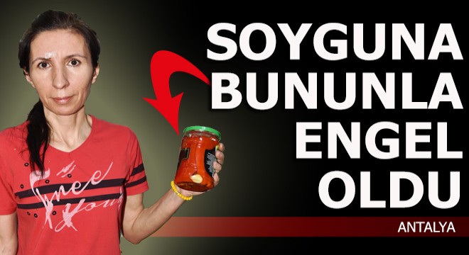 Market çalışanı, soyguna engel oldu