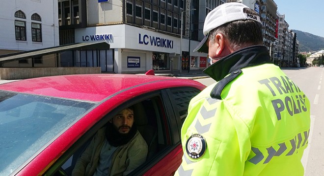 Markete gittiğini söyleyen sürücüye 3 bin 150 lira ceza