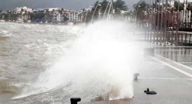 Marmara Bölgesi'nin batısı için 'fırtına' uyarısı