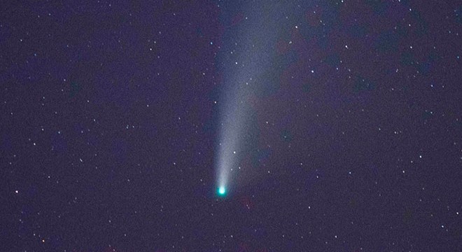 Marmara Denizi kıyılarında Neowise Kuyruklu Yıldızı'nı izlediler