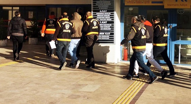 Marmaris'te 4 milyonluk kasa hırsızlığına 4 gözaltı