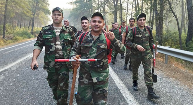 Marmaris'teki orman yangını 3'ncü gününde