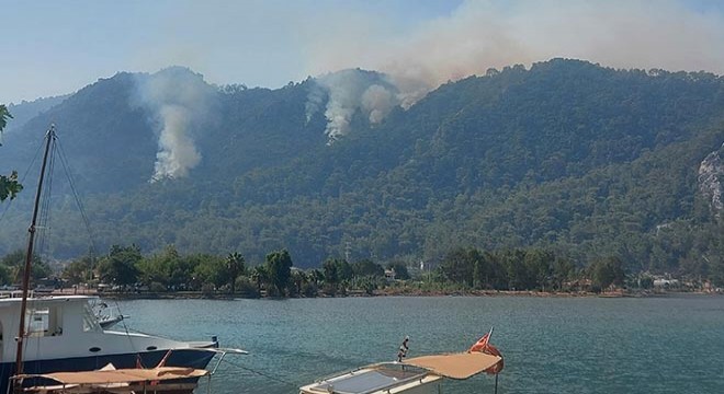 Marmaris'teki yangın 7'nci günde