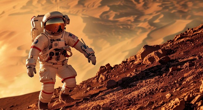 Mars ta nehir yatakları bulundu