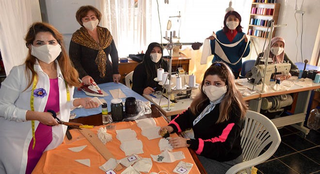 Maske, kadınların kazanç kapısı oldu
