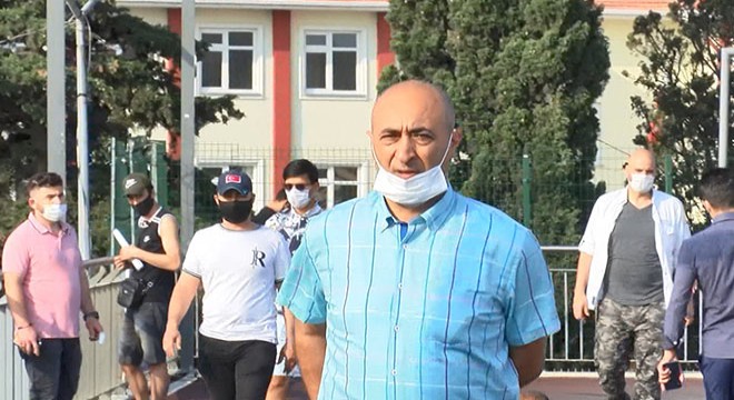 Maskeyi yüzlerine değil çenelerine taktılar
