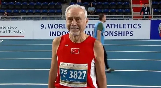 Master atlet, 80 yaşında da rekorlar kırıyor